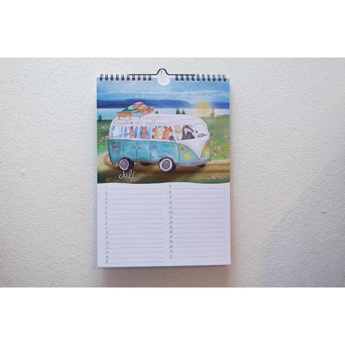 Kalender Unterwegs mit Fuchs