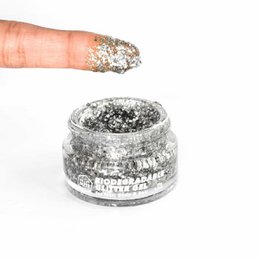 Silver Glitter Gel