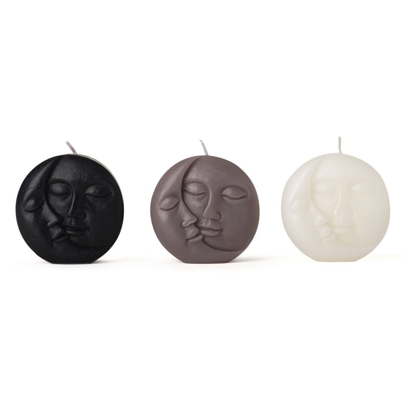 PACK DE 3 VELAS SOL Y LUNA HF