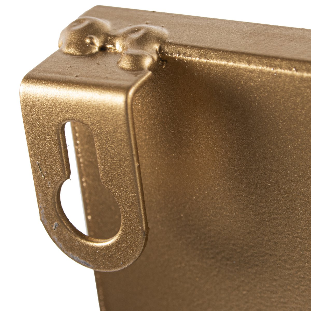 GOLDEN METAL WALL APPLIANCE W/MIRRORS _120X2X53CM ST71932