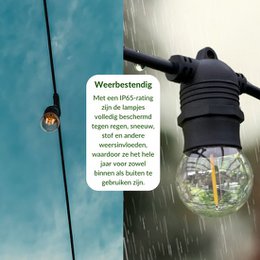 10-metrowy przewód świetlny + 2-metrowy przewód połączeniowy z 10 lampami LED