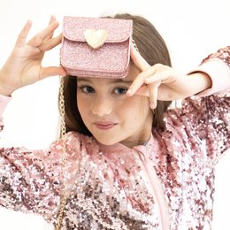 New in 2026 - Children's shoulder bag - Mini-Love Pink