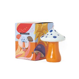 BIG BLUE MUSHROOM CANDLE HF