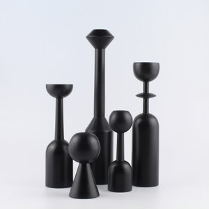 Wooden Candle Holder DLEOR