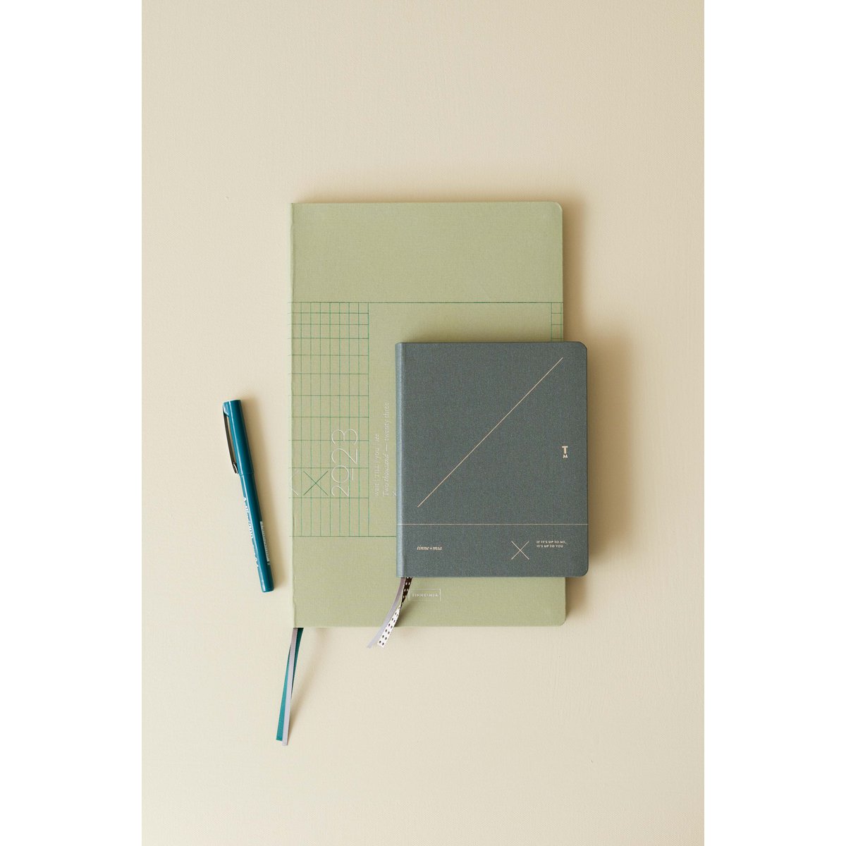Bullet journal A6+, linen, bullet journal, Eden - FSC Mix Credit