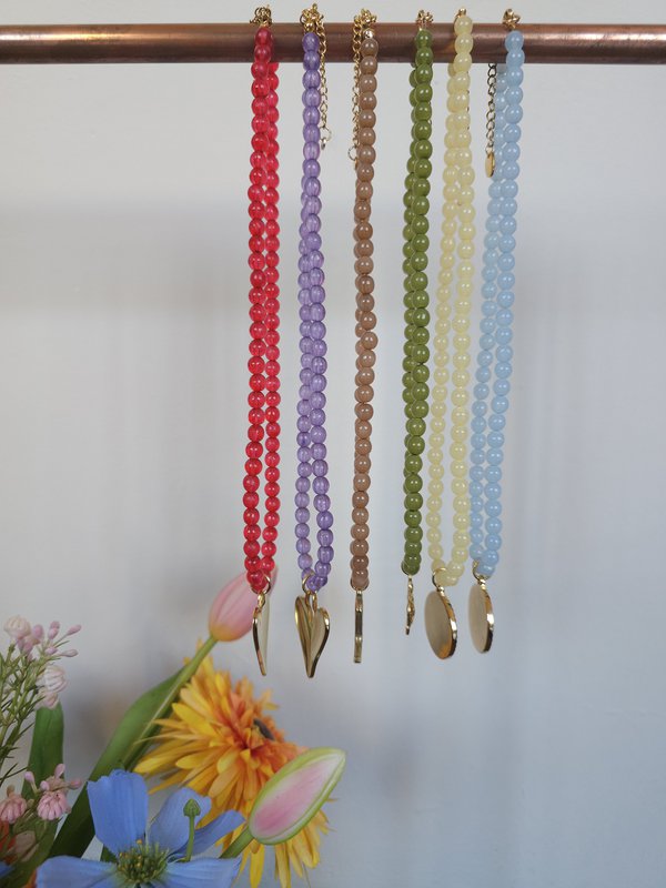 Bubble Perlen Ketting