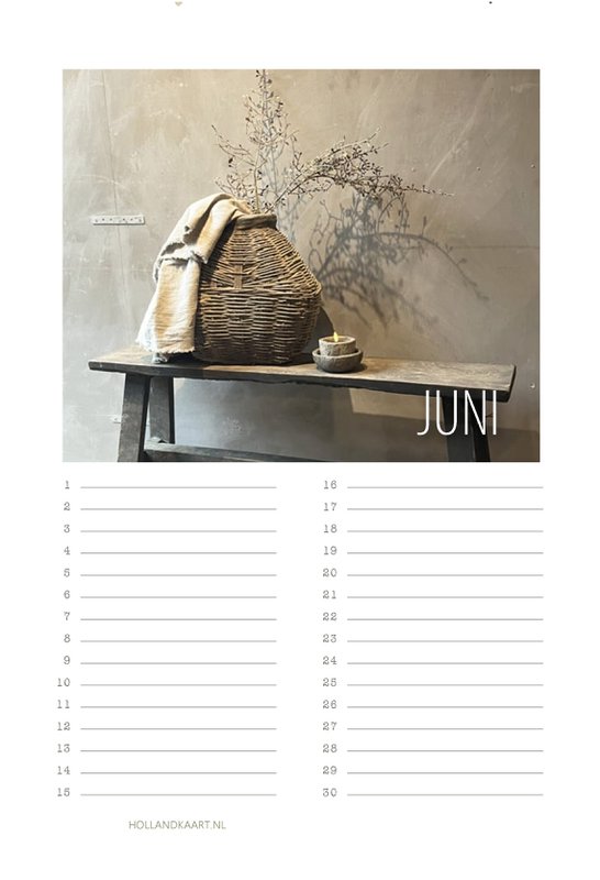 Fødselsdagskalender nr. 5 landdistrikter/ædru