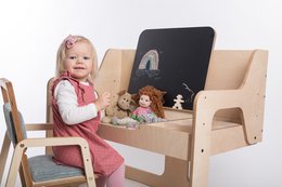 Regulowane krzesło dziecięce Luula