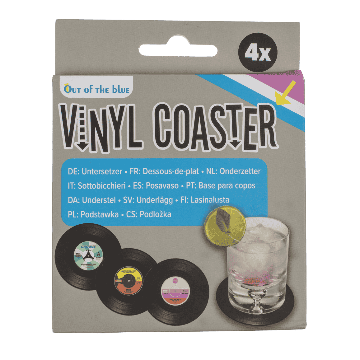 Vinyl coaster, Record,