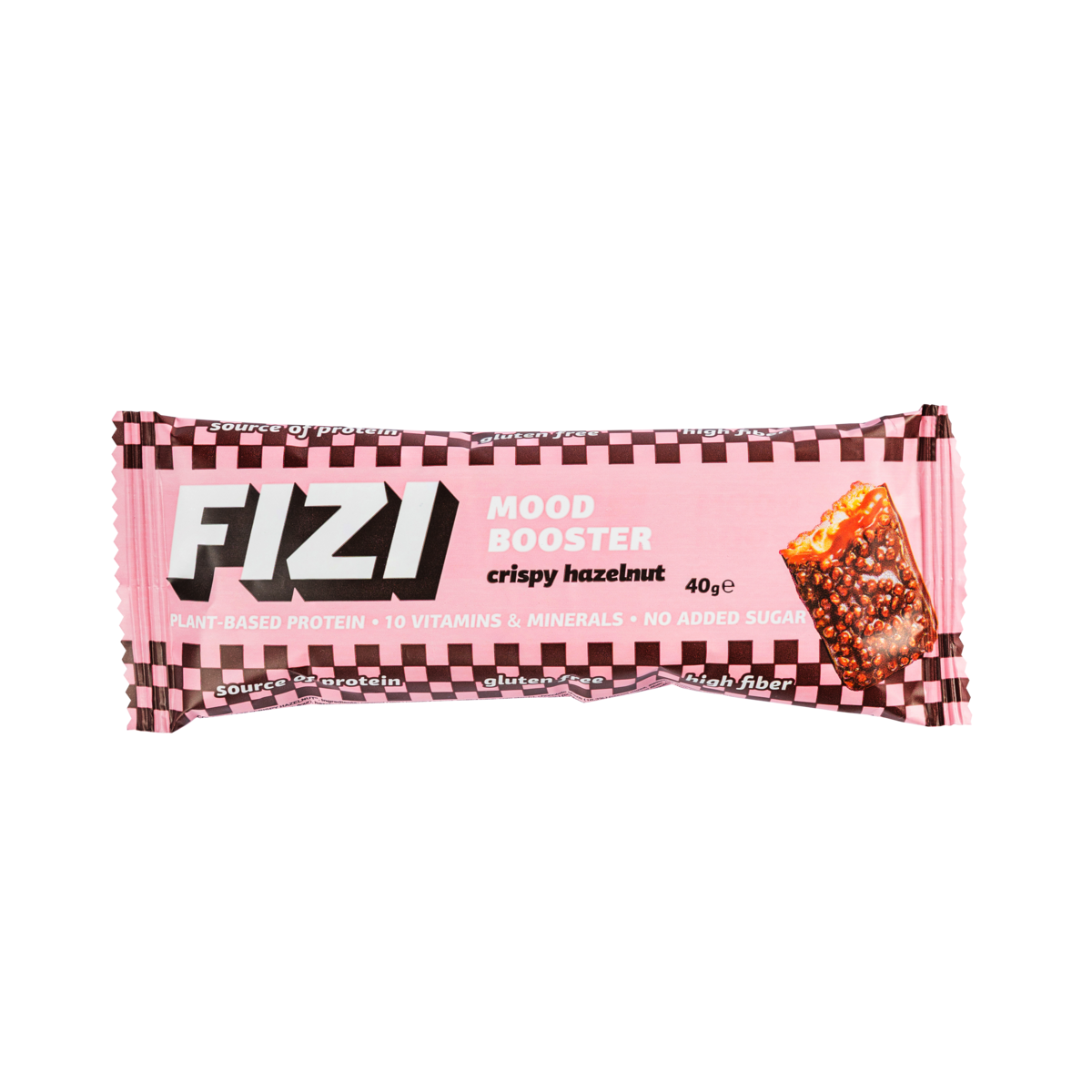 VEGAN GLUTEN FREE BAR "CRISPY HAZELNUT" 40g