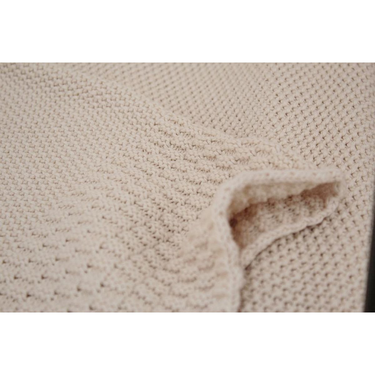 Gestrickte Überwürfe, gestrickte Decke, CottonThrows, gestrickte Überwurfdecke aus 100 % Baumwolle