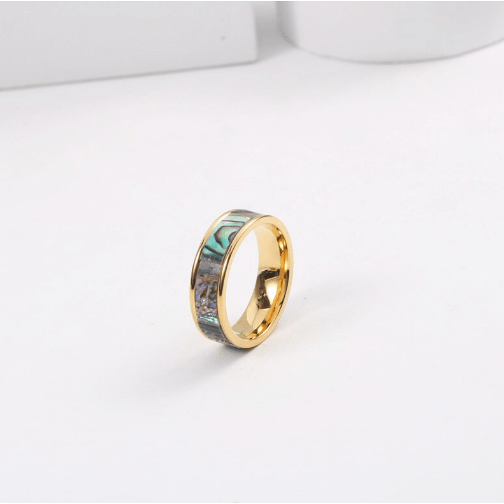 Cosmo - Ringband aus Abalone-Muschel