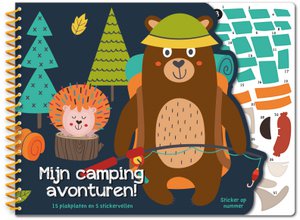 Sticker by number - Camping adventures