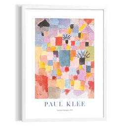 Cadre photo Paul Klee - Jardins du Sud 70x50