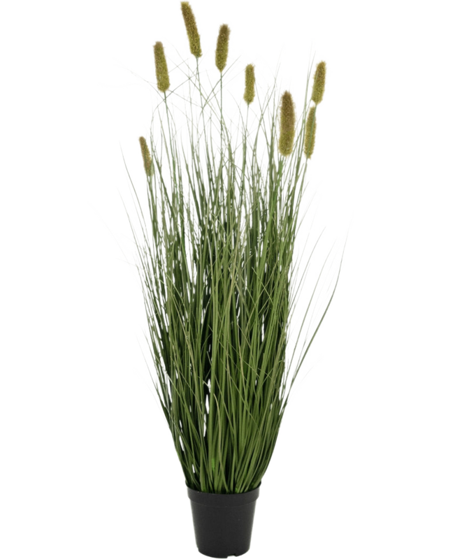 Erba artificiale Matsutake cipolla erba vaso 90 cm ignifugo