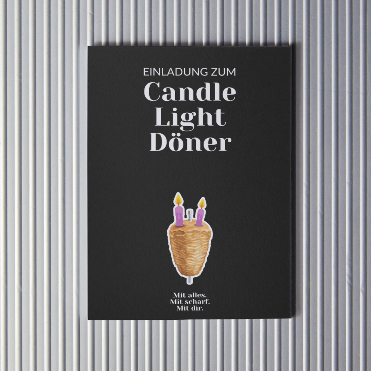 Postkarte | Candle Light Döner ®