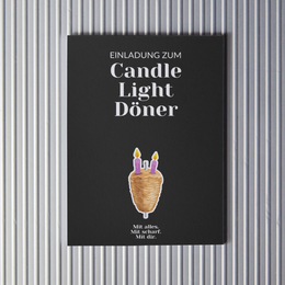 Postkarte | Candle Light Döner ®
