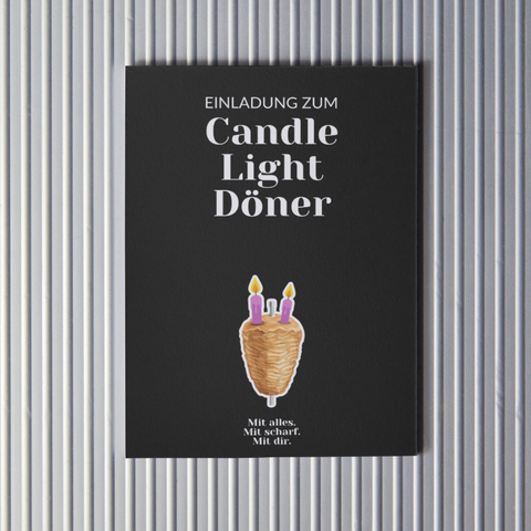 Postkarte | Candle Light Döner ®