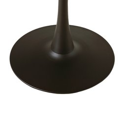 Mesa de comedor redonda de Tiana [Travertino] [80 cm]