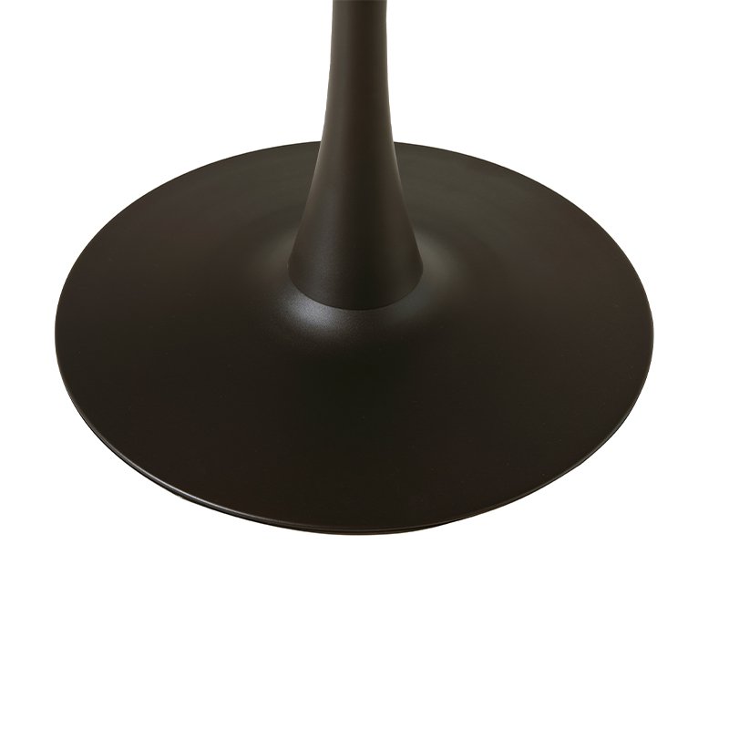 Mesa de comedor redonda de Tiana [Travertino] [80 cm]