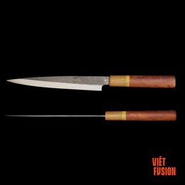 VIET FUSION Cuchillo de cocina asiático MANG, longitud de la hoja 21,5 cm