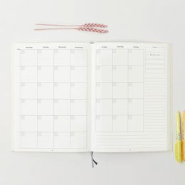 Prikkelarme planner Mandala - Medium / A5+ ongedateerd