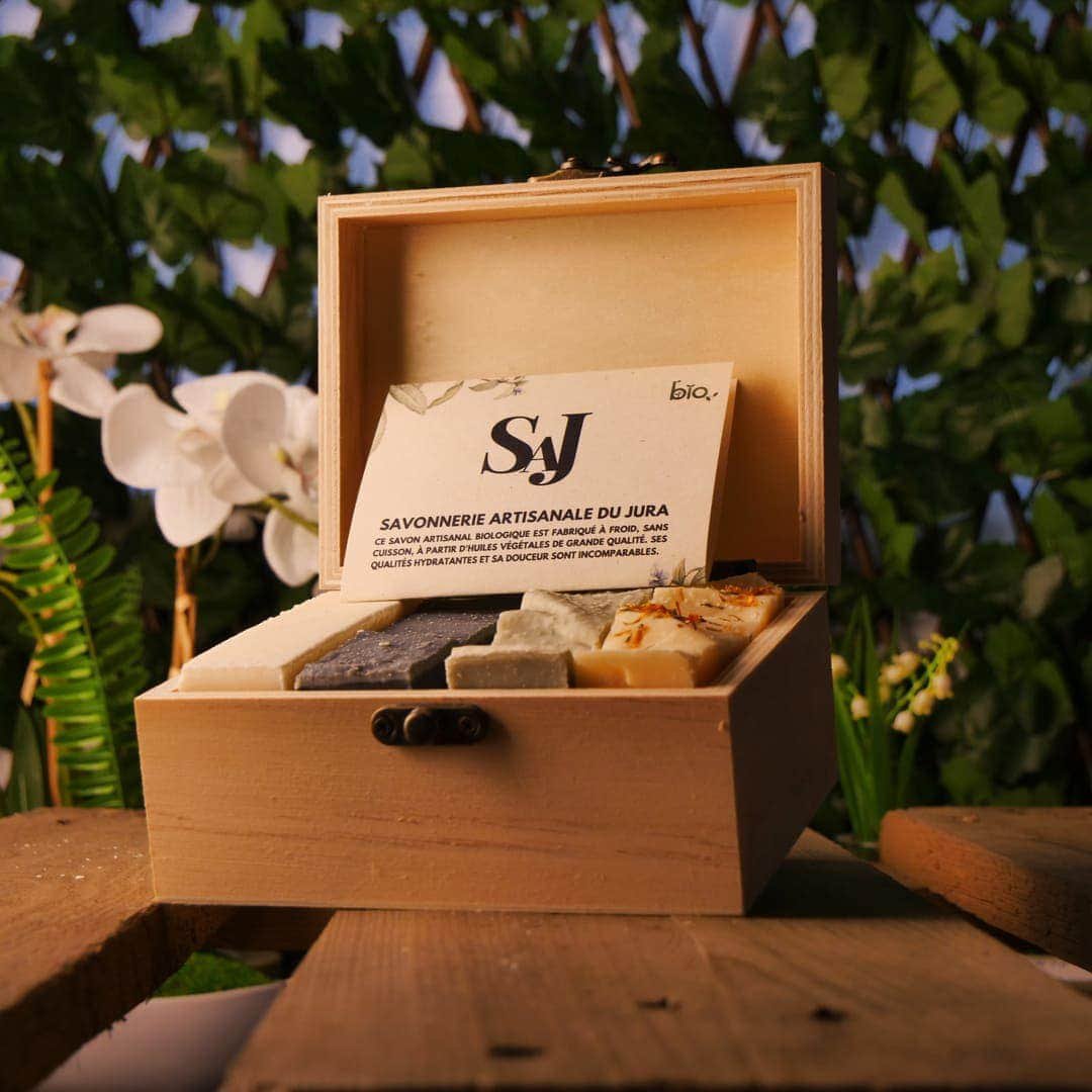 Box - 4 kalte verseifte Seifen