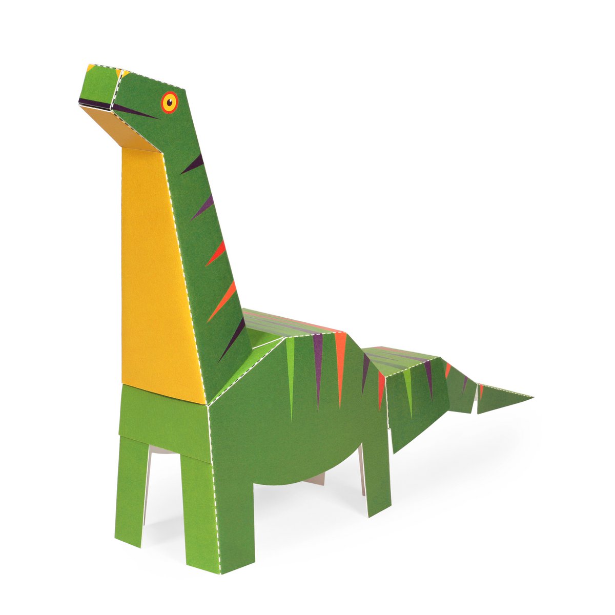 Jouets en papier dinosaures
