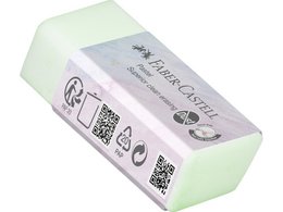 Eraser FC pastel sin polvo displ 20 piezas culo. colorear