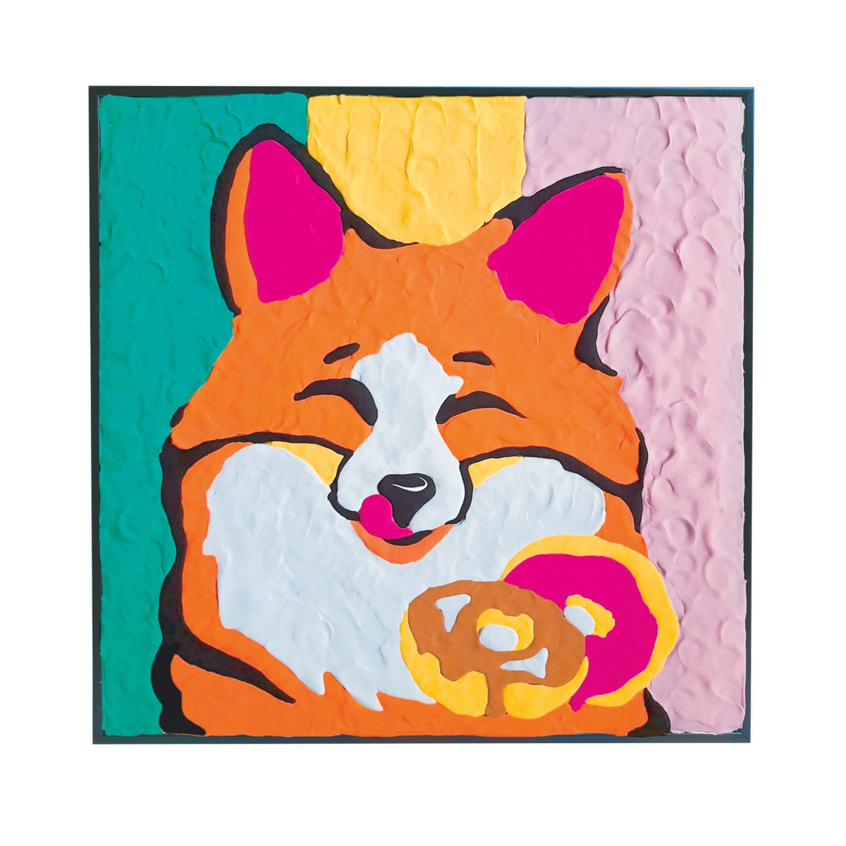 Okto Sensory Art Color By Numbers - Animals - Fox