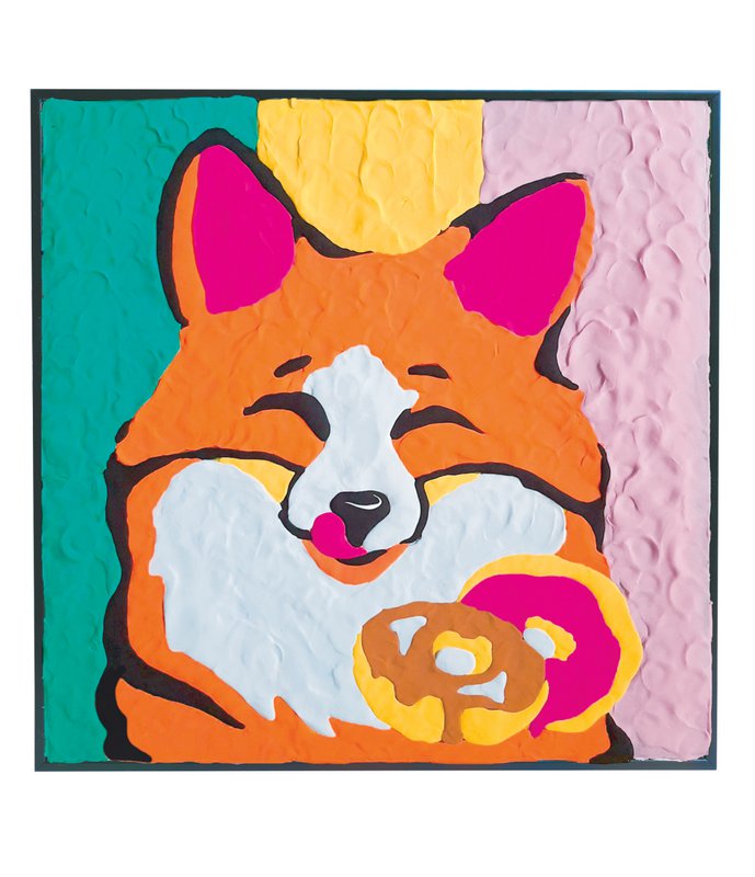 Okto Sensory Art Color By Numbers - Animals - Fox