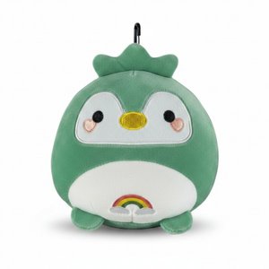 Penguin Travel Pillow with Eye Mask Set