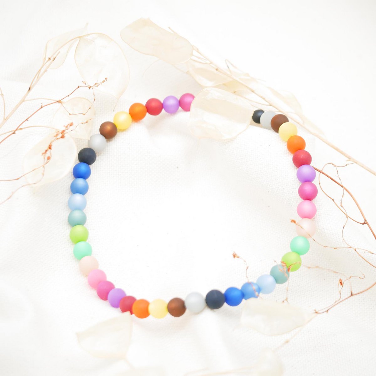 Stephisimo "Bunte Classics" necklace, Rainbow small