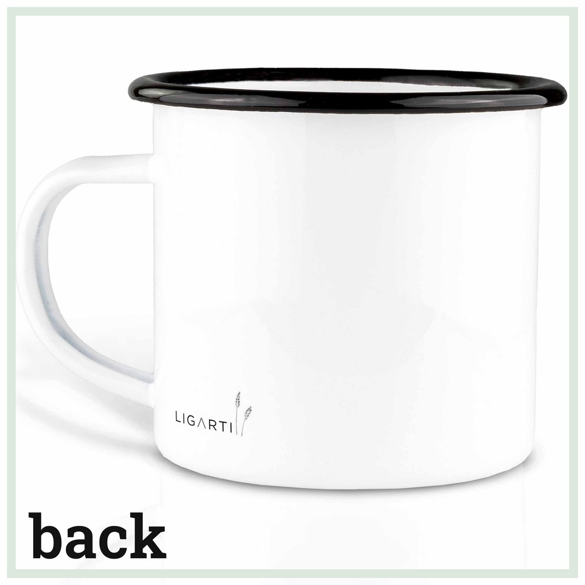 Enamel cup – Camping Bus