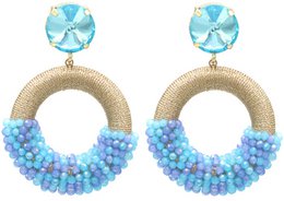 B-b9.3 E827-006-5 PARAS PARES FACTUROS BLUESS 5.5X4CM AZUL