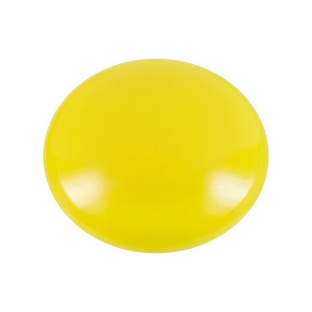 Imán Westcott amarillo paquete de 10 uds. Ø 25mmx11,8mm, tapa de 300g: 4-6 hojas de 80gr. papel