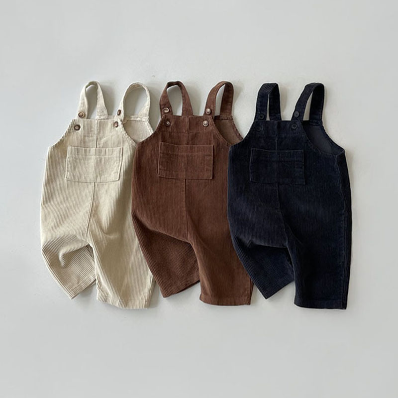 Annie & Charles® corduroy dungarees