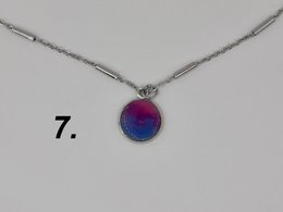 %231185 set collana/orecchini bisessuale