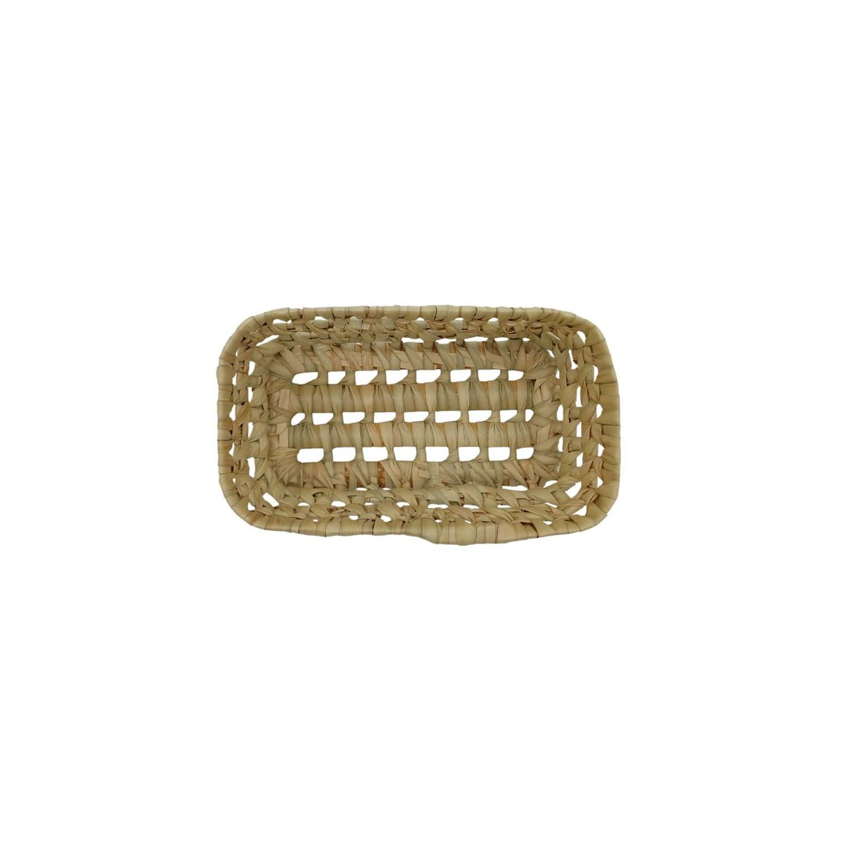 Cesta de palma, cesto de palma marroquí, caja de ratán, cesta vaciabolsillos 20 cm