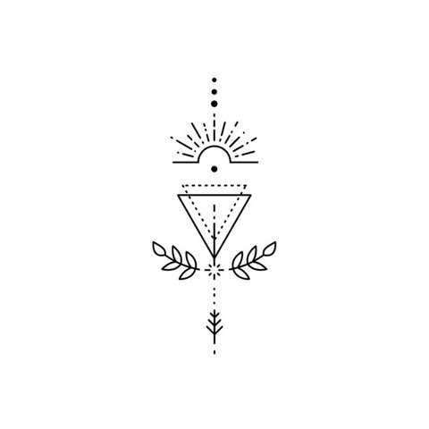 Sioou tijdelijke tattoo - Bloemenschemering x5