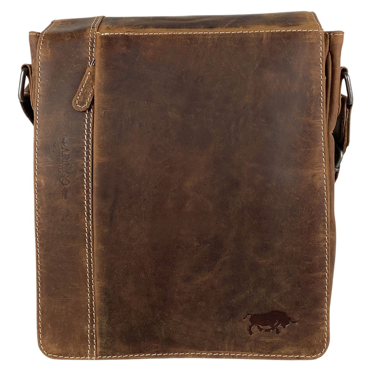 Sac Bandoulière En 3 Couleurs - Bandoulière - Cuir De Buffle - En 3 Couleurs