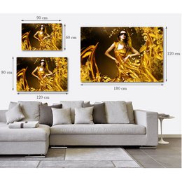 Foto op acrylglas - Golden Madness