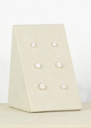 Rosey clou d'oreille argent