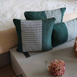 Cim Lio green decorative cushion cover