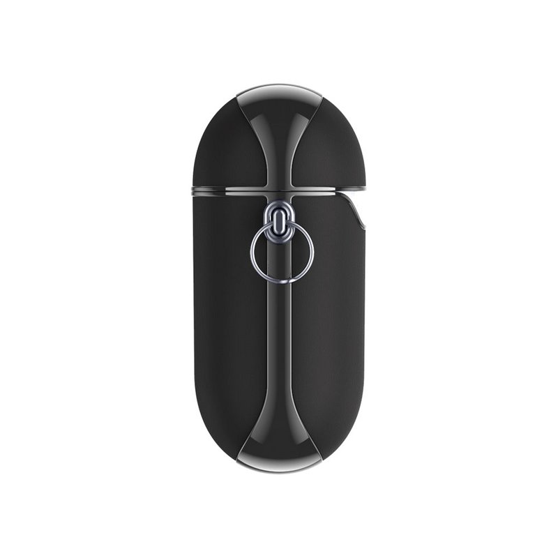 AirPods etui Læder Snap Gen 1/2 Sort