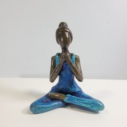 Bronze-Skulptur Yoga "Danielle" | by Hamidou | verschiedene Farben und Größen