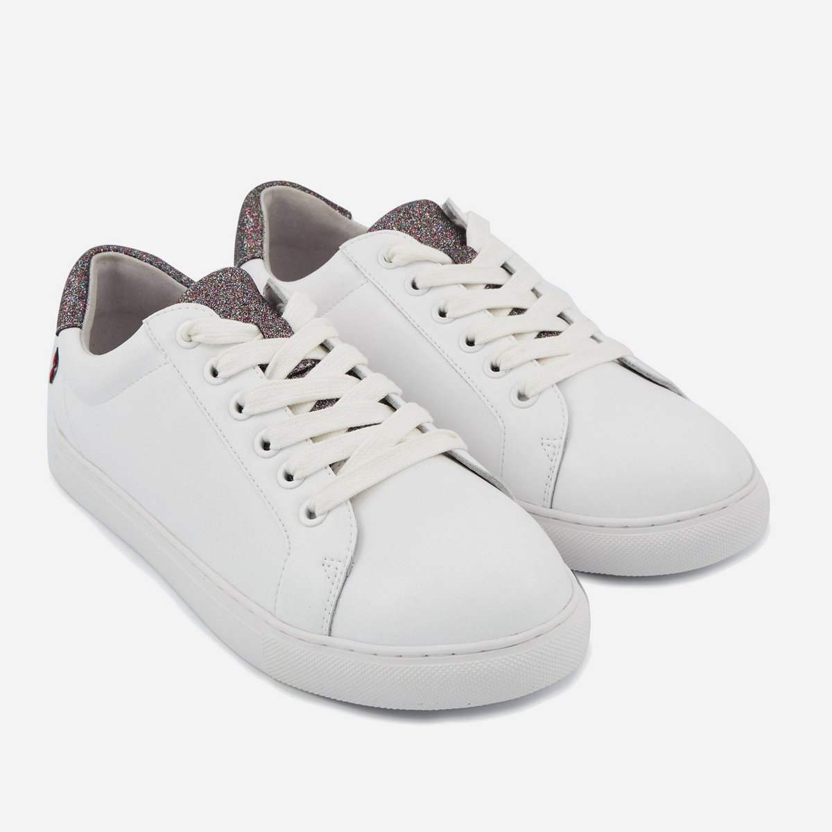Simone-Blanc/Glitter Multicolor