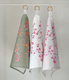 Kitchen Towel Branches Moss