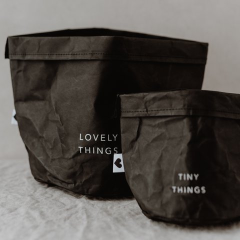 Paperbag 2er Set Lovely & Tiny (VE = 6 Sets)