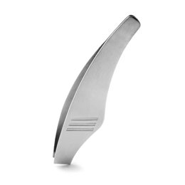 Wide herringbone tweezers made of stainless steel
